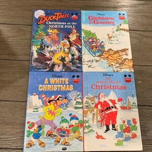 VINTAGE Disney Christmas Book BUNDLE